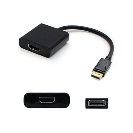 Add-On Addon 5 Pack Of Hp Qx591Av Compatible Displayport Male To Hdmi, PK5 QX591AV-AO-5PK